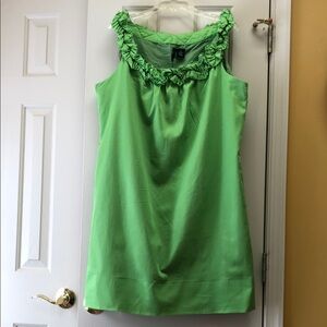 Green Sleeveless Dress